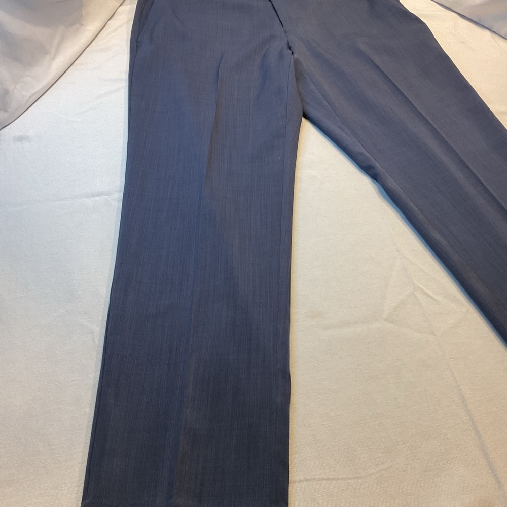 Michael Kors Men's Blue Buisness Slacks, Size 36W 30L Navy Pants Polyester